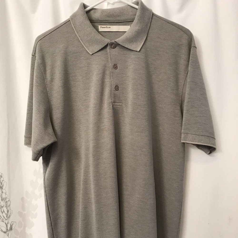 Perry Ellis polo Sz L